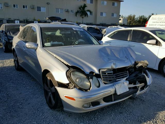 WDBUF65J13A120035 - 2003 MERCEDES-BENZ E 320 SILVER photo 1