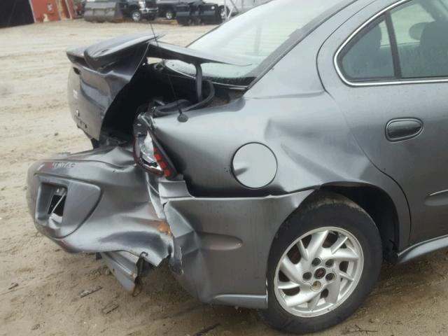 1G2NF52E74C227754 - 2004 PONTIAC GRAND AM S Boz foto 9