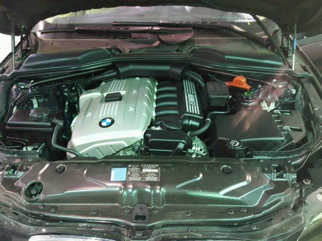 WBANE53567CY05101 - 2007 BMW 525 I BLACK photo 7