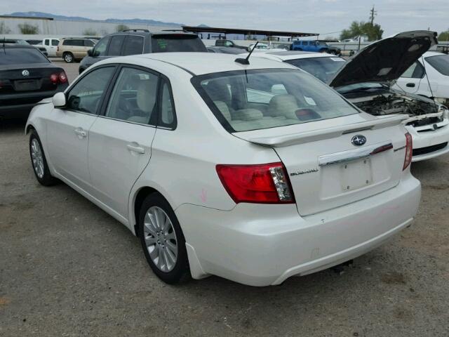 JF1GE61698H512185 - 2008 SUBARU IMPREZA 2. WHITE photo 3