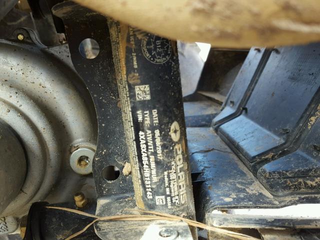 4XASXA854HB131143 - 2017 POLARIS SPORTSMAN 绿色 照片 10