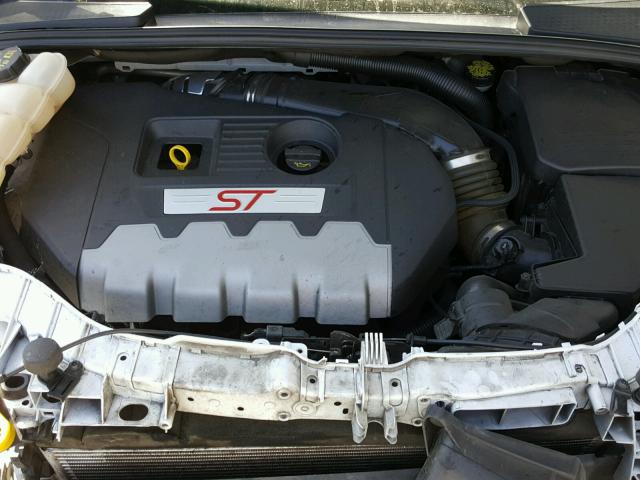 1FADP3L90FL354381 - 2015 FORD FOCUS ST WHITE photo 7