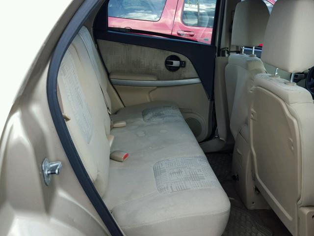 2CNDL13F366185025 - 2006 CHEVROLET EQUINOX LS BEIGE photo 6