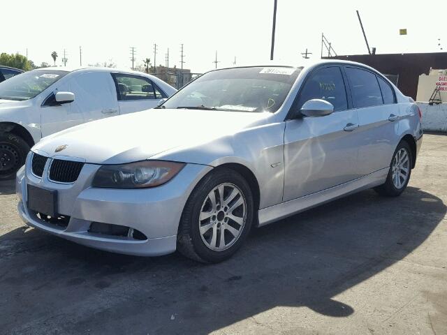 WBAVB13596KX67045 - 2006 BMW 325 I SILVER photo 2