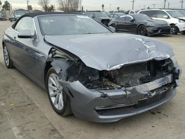 WBALZ3C58CDL72059 - 2012 BMW 650 I GRAY photo 1