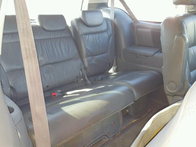 5FNRL38756B117567 - 2006 HONDA ODYSSEY EX GRAY photo 9