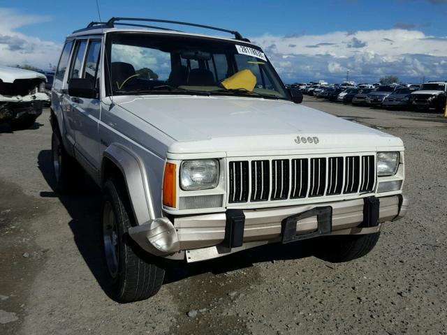 1J4FJ78S7TL294211 - 1996 JEEP CHEROKEE C WHITE photo 1