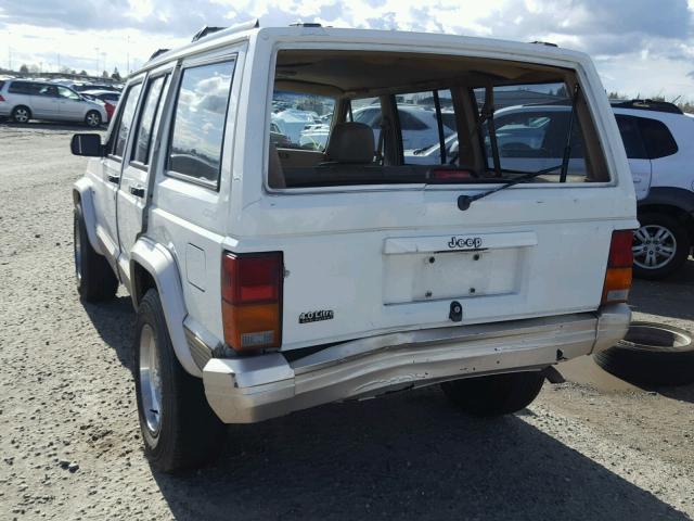 1J4FJ78S7TL294211 - 1996 JEEP CHEROKEE C WHITE photo 3