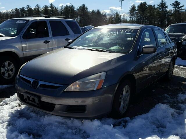 1HGCM56856A105861 - 2006 HONDA ACCORD EX GRAY photo 2