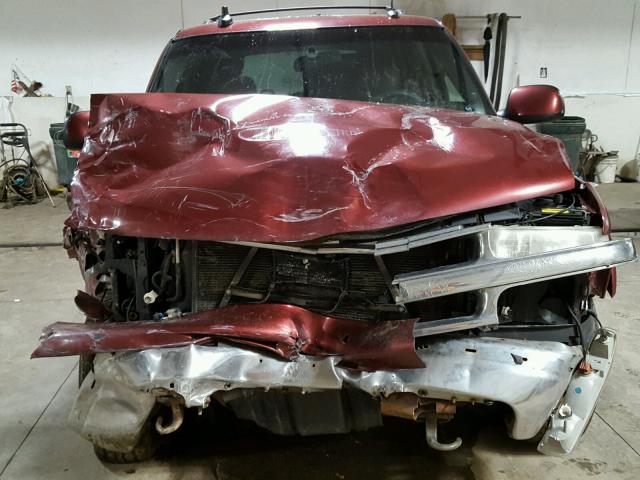 1GNEK13ZX3J103206 - 2003 CHEVROLET TAHOE K150 RED photo 9