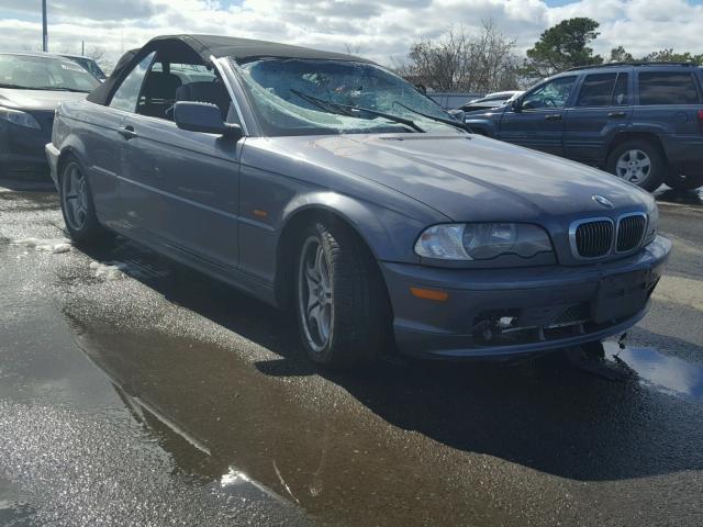 WBABS534X1JU83195 - 2001 BMW 330 CI GRAY photo 1