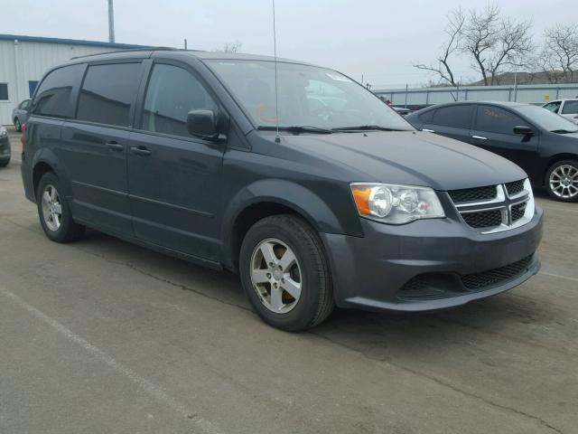 2C4RDGCG4CR154170 - 2012 DODGE GRAND CARA GRAY photo 1