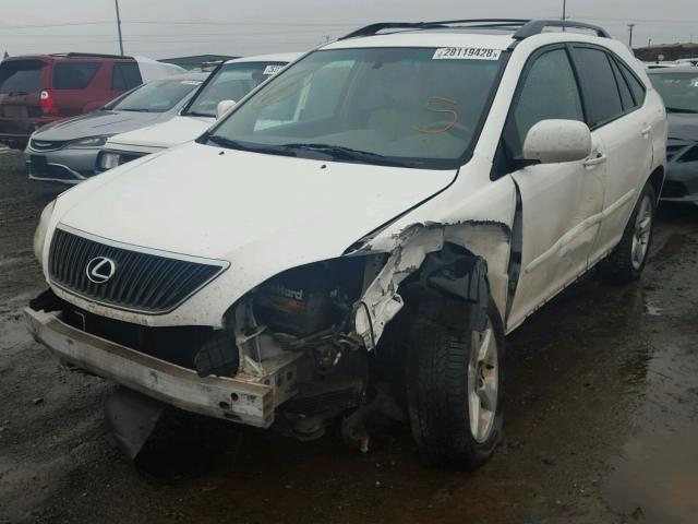 2T2HA31U95C082631 - 2005 LEXUS RX 330 WHITE photo 2