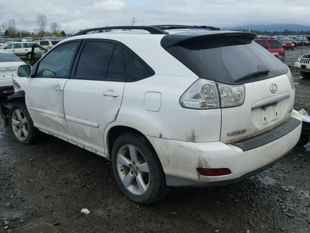 2T2HA31U95C082631 - 2005 LEXUS RX 330 WHITE photo 3