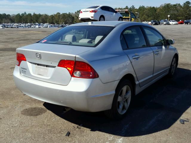 1HGFA16837L048368 - 2007 HONDA CIVIC EX Gümüş foto 4