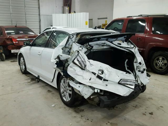 3VW2K7AJ6FM350187 - 2015 VOLKSWAGEN JETTA BASE 白色 照片 3