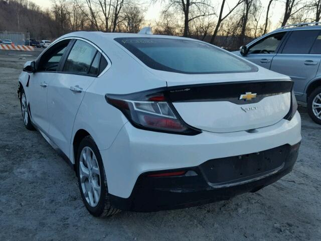 1G1RD6S5XHU115645 - 2017 CHEVROLET VOLT PREMI WHITE photo 3