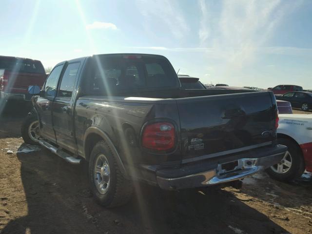 1FTRW08L03KD14485 - 2003 FORD F150 SUPER BLACK photo 3