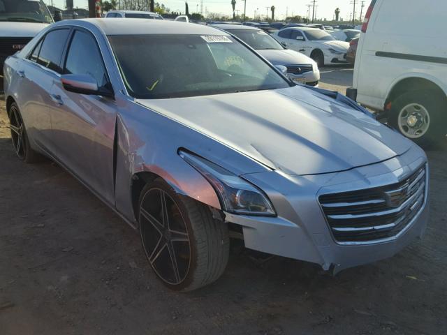 1G6AP5SX2F0139002 - 2015 CADILLAC CTS SILVER photo 1