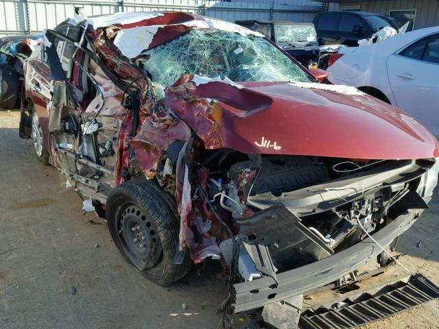 3N1AB7AP9FL684029 - 2015 NISSAN SENTRA S RED photo 9