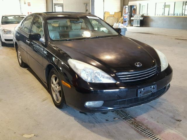 JTHBF30G830090703 - 2003 LEXUS ES 300 BLACK photo 1