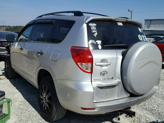 JTMZD33V085079799 - 2008 TOYOTA RAV4 SILVER photo 3