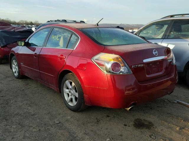 1N4CL21E67C168993 - 2007 NISSAN ALTIMA HYB RED photo 3