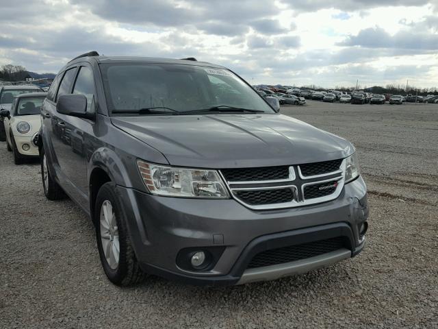 3C4PDCBGXDT601049 - 2013 DODGE JOURNEY SX GRAY photo 1