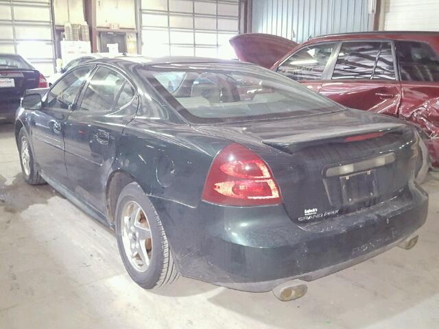 2G2WS522641242614 - 2004 PONTIAC GRAND PRIX GREEN photo 3