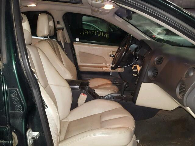 2G2WS522641242614 - 2004 PONTIAC GRAND PRIX GREEN photo 5