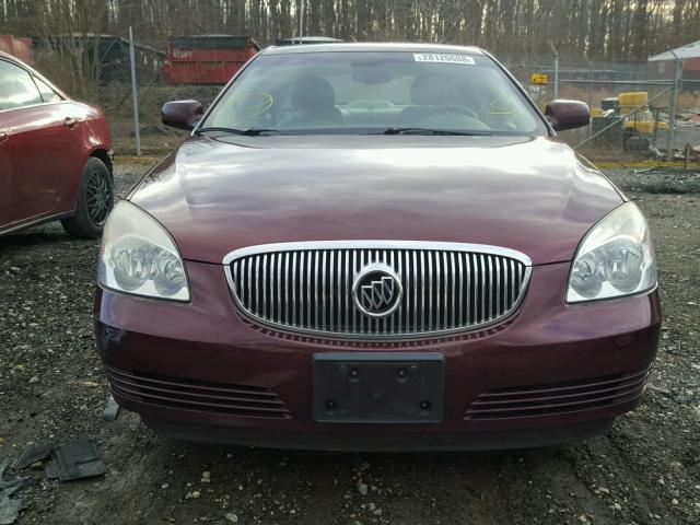 1G4HD57287U137522 - 2007 BUICK LUCERNE CX MAROON photo 9