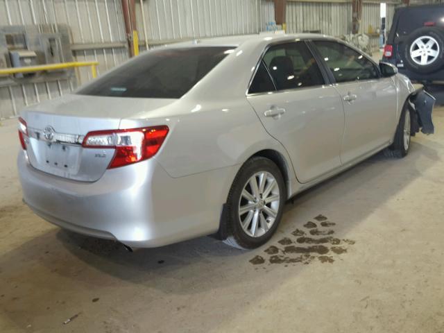 4T1BF1FK4CU063794 - 2012 TOYOTA CAMRY BASE SILVER photo 4