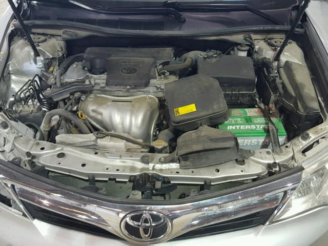 4T1BF1FK4CU063794 - 2012 TOYOTA CAMRY BASE SILVER photo 7
