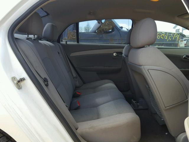 1G1ZG57B794224436 - 2009 CHEVROLET MALIBU LS თეთრი ფოტო 6