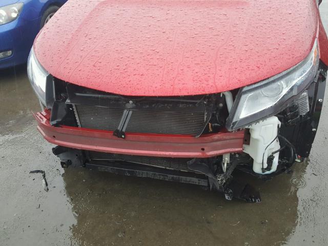 1G1RD6E49BU102184 - 2011 CHEVROLET VOLT RED photo 9