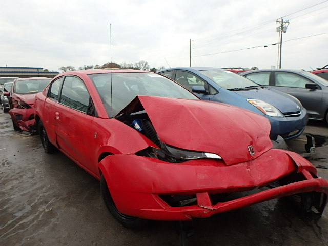 1G8AN12F75Z117794 - 2005 SATURN ION LEVEL RED photo 1