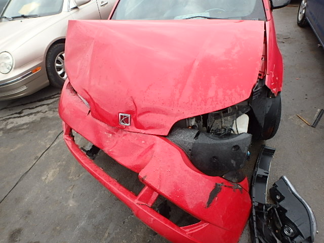 1G8AN12F75Z117794 - 2005 SATURN ION LEVEL RED photo 7