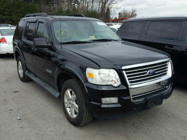 1FMEU73E67UB66726 - 2007 FORD EXPLORER X BLACK photo 1