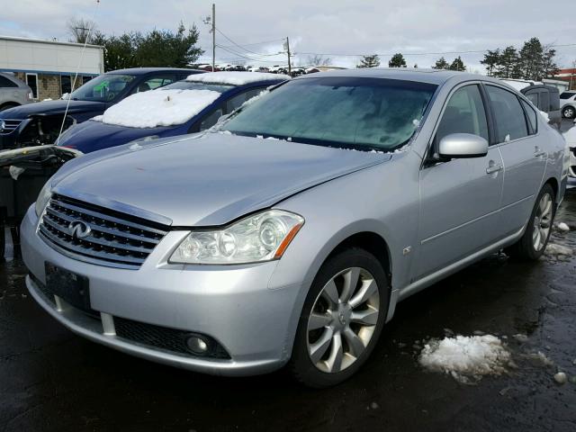 JNKAY01F67M461284 - 2007 INFINITI M35 BASE SILVER photo 2