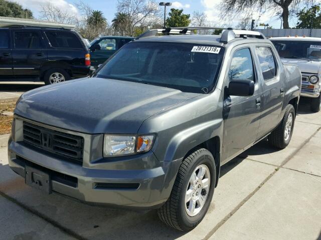 2HJYK16298H517022 - 2008 HONDA RIDGELINE CHARCOAL photo 2