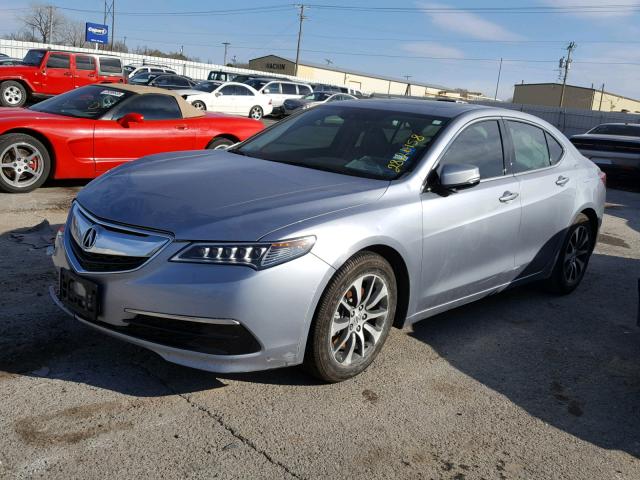 19UUB1F57GA013192 - 2016 ACURA TLX TECH SILVER photo 2