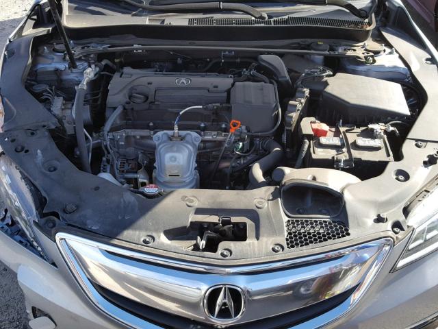 19UUB1F57GA013192 - 2016 ACURA TLX TECH SILVER photo 7