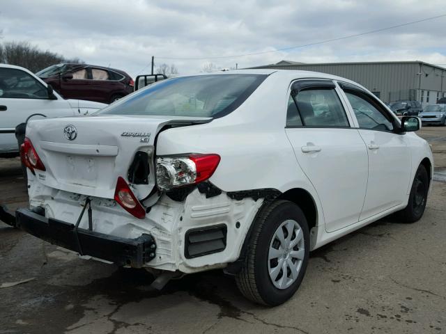 JTDBL40E79J002662 - 2009 TOYOTA COROLLA BA WHITE photo 4