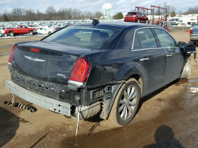 2C3CCAKG1FH787067 - 2015 CHRYSLER 300C BLACK photo 4