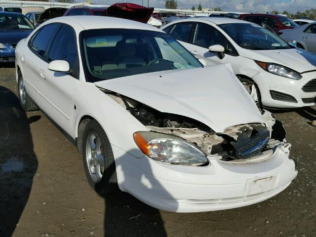 1FAFP55262G275689 - 2002 FORD TAURUS SES WHITE photo 1