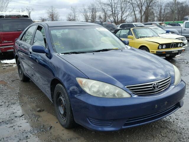 4T1BE32K66U127343 - 2006 TOYOTA CAMRY LE BLUE photo 1