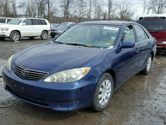 4T1BE32K66U127343 - 2006 TOYOTA CAMRY LE BLUE photo 2