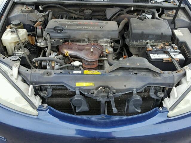 4T1BE32K66U127343 - 2006 TOYOTA CAMRY LE BLUE photo 7