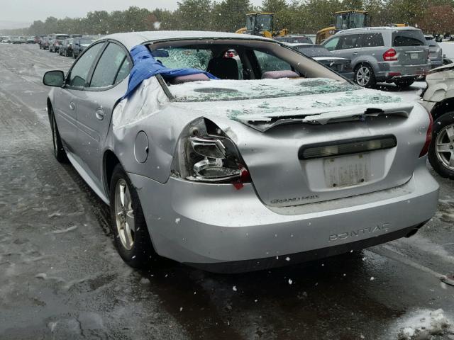 2G2WP522651201631 - 2005 PONTIAC GRAND PRIX SILVER photo 3