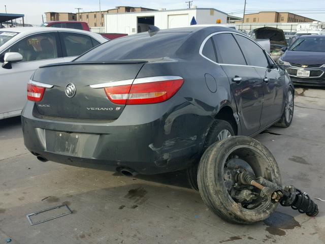 1G4PT5SV6F4202611 - 2015 BUICK VERANO PRE GRAY photo 4